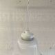 Lampe baladeuse en verre style Art-déco - mid. XXeme