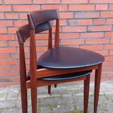 2 x Hans Olsen chairs for Frem Røjle, Denmark, Set de Lux, 1960s