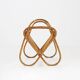 French Vintage fifties rattan magazine rack