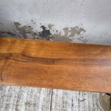Pair of walnut benches 1900