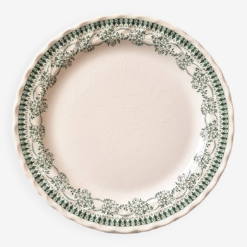 Round ceramic dish, Italy