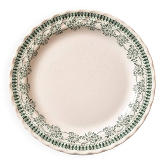 Round ceramic dish, Italy