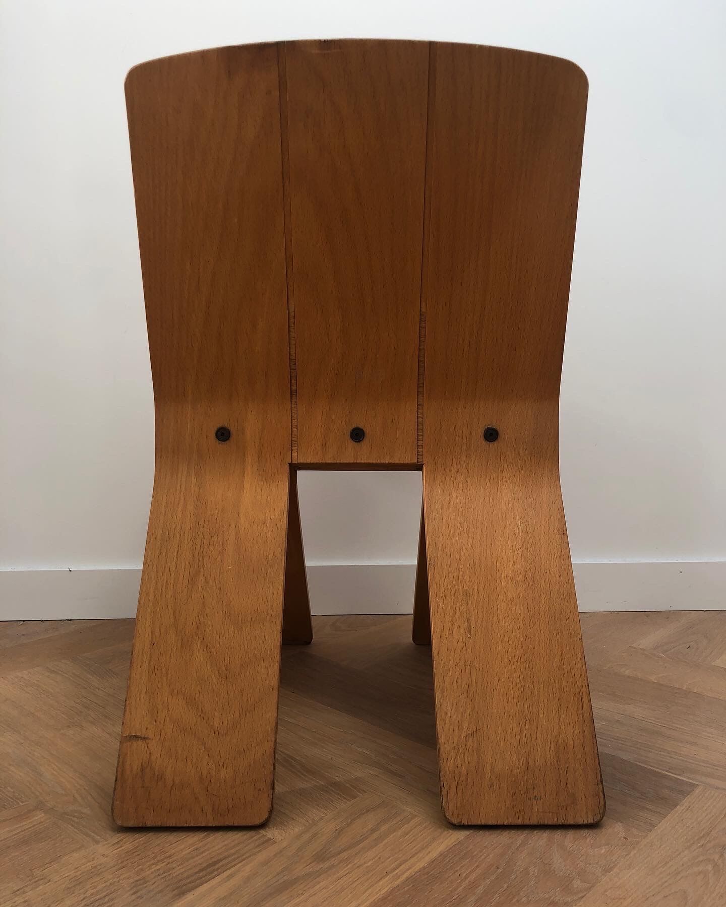 1970's plywood chairs