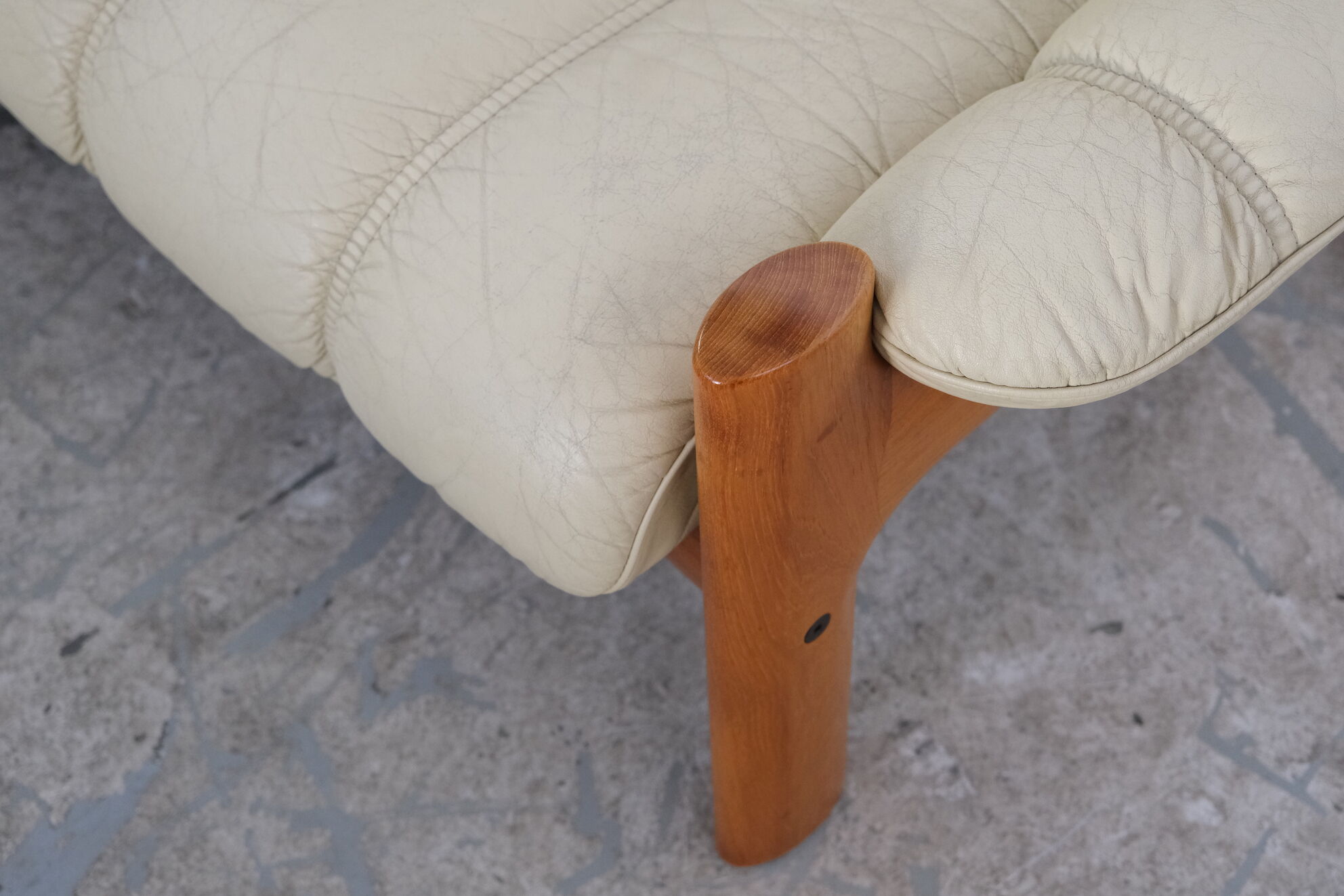 Leather Living Room Set model Montana by Ekornes, 1970's