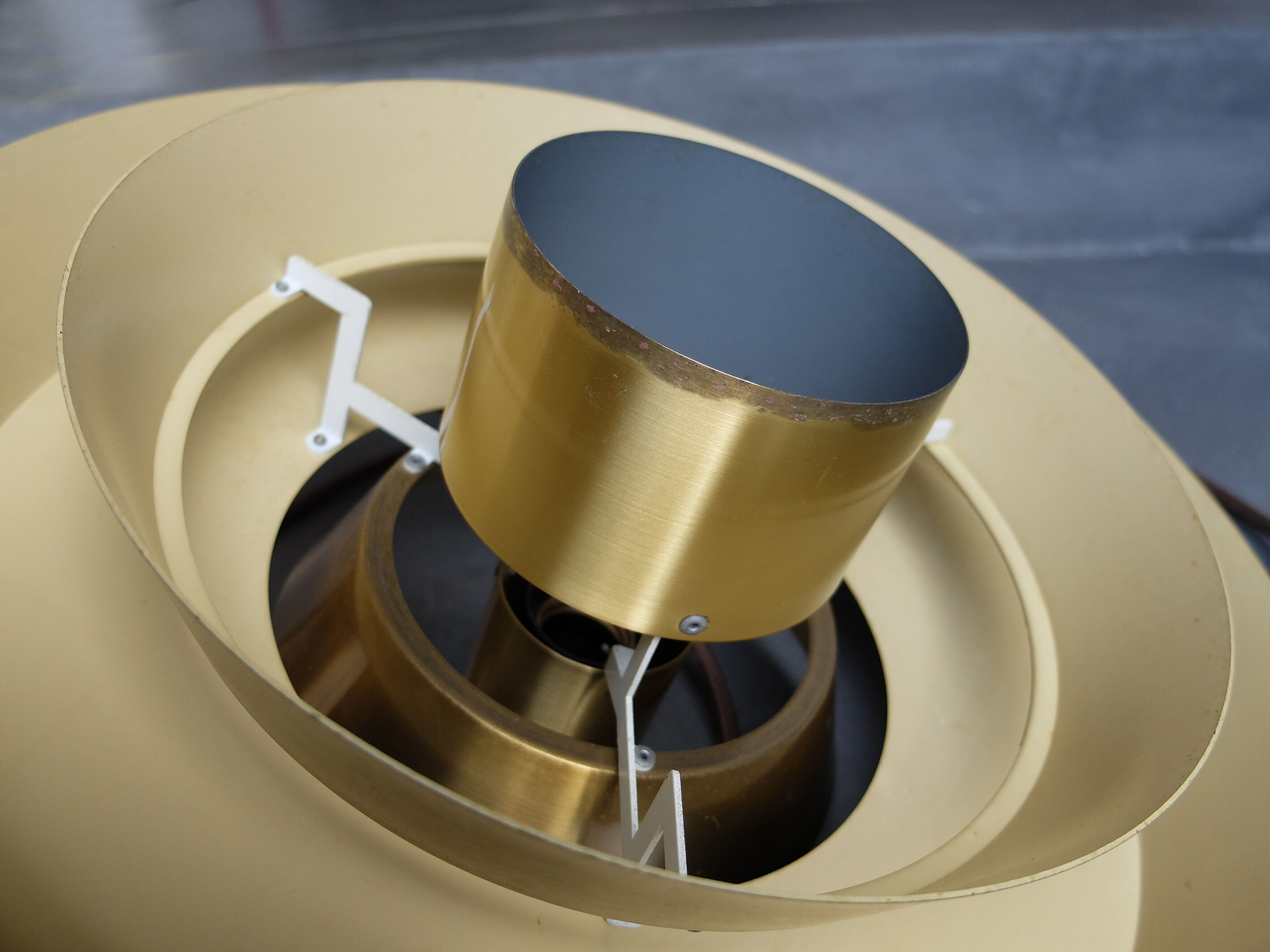 Hanging lamp Nova Brass Jo Hammerborg for Fog & Morup