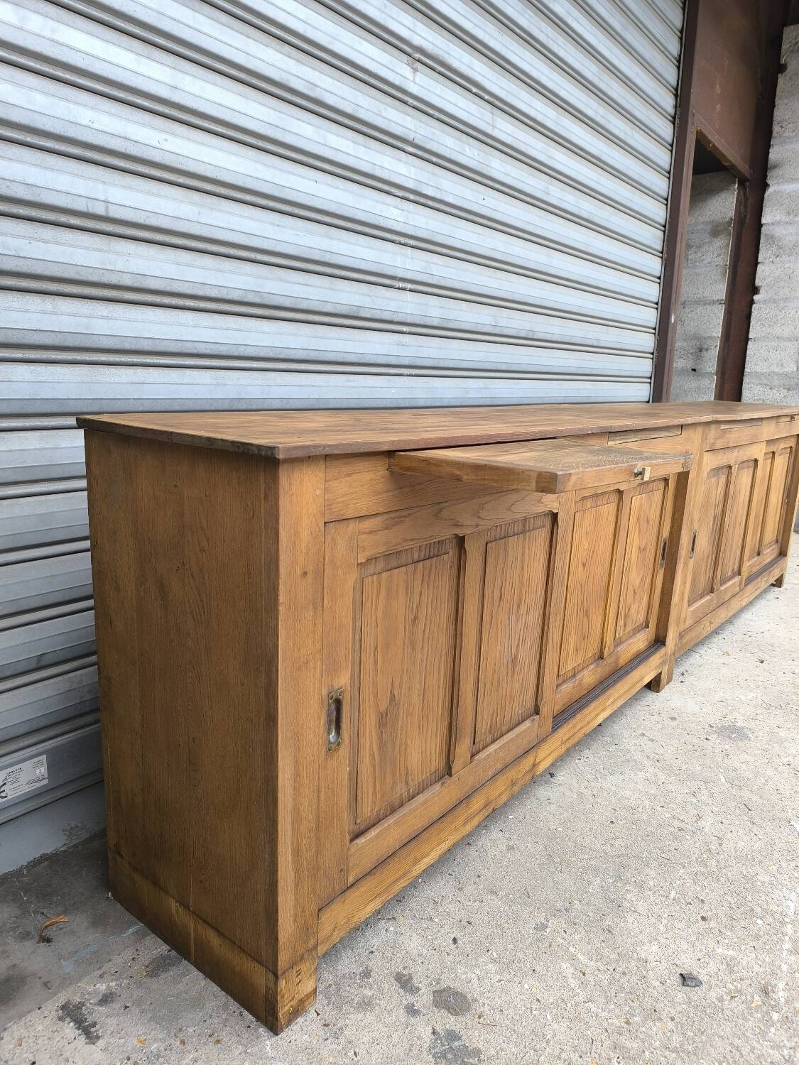 Enfilade meuble de métier circa 1950
