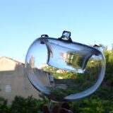 Glass trap blown 18th or 19th century