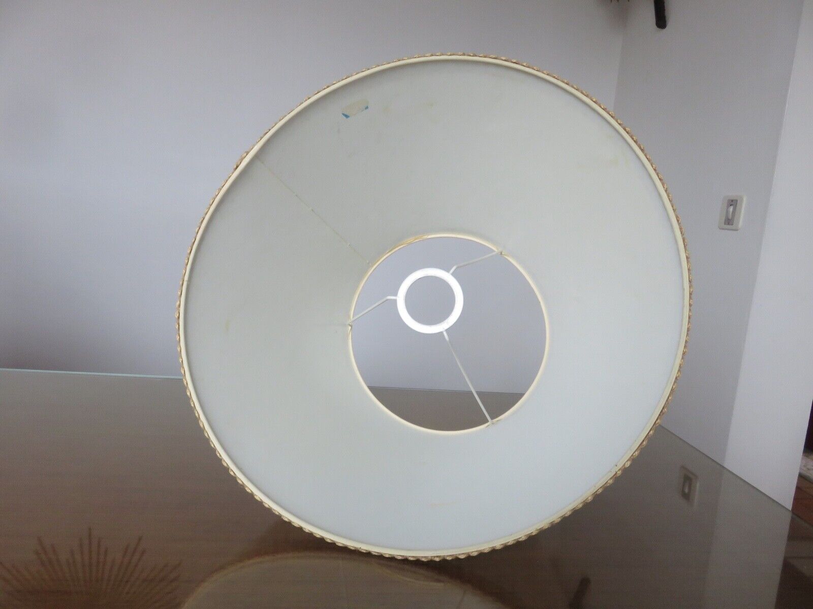 Scandinavian wooden lamp Denmark 1980