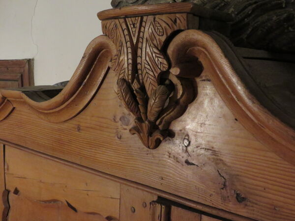 Armoire hollandaise ancienne 19 eme en pin