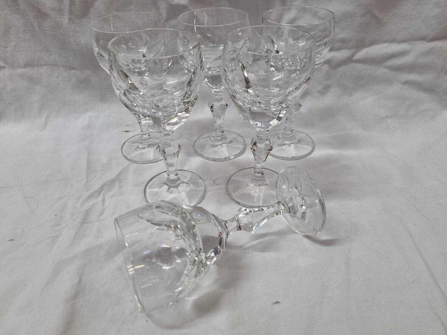 6 Villeroy & Boch crystal glasses