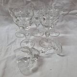 6 verres en cristal Villeroy & Boch