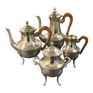 Service  en métal argenté