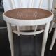 Set of 4 wooden bistro chairs turned dal vera