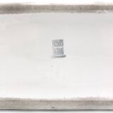 Sgrafo Modern white minimalist porcelain vase, 1960s