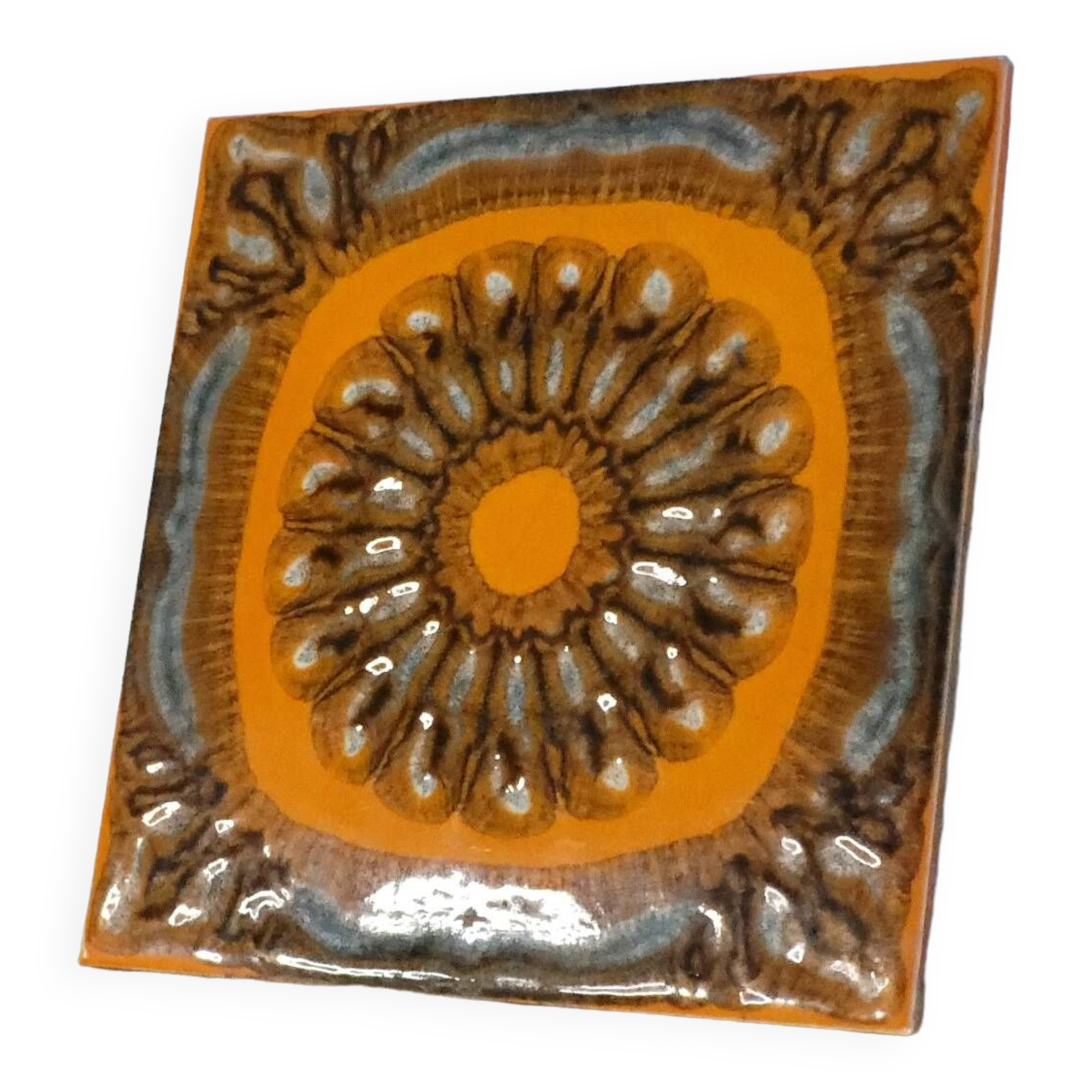 Earthenware tile from the 70s