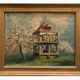 Pigeon loft signed Roussel 1925