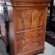 Important secretary in walnut from the Louis Philippe period, 19th century.