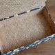 1950s fabric sewing box
