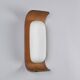 Pair of teak wall lights by Goffredo Reggiani, circa 1960