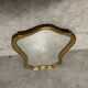 Old gold mirror