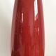 Série de 3 vases céramique rouge vintage des années 60-70