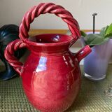 Pichet ancien barbotine