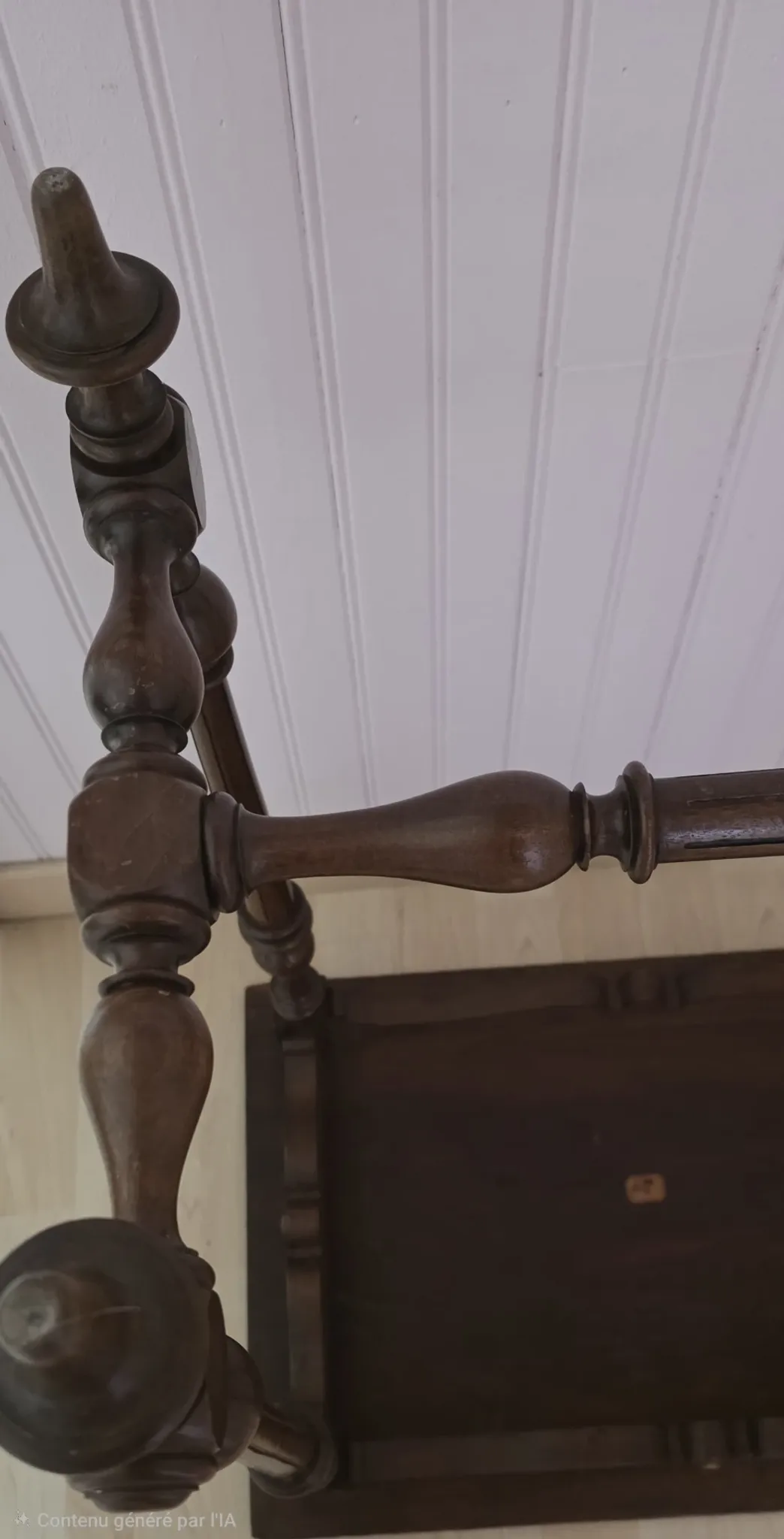 Folding table / side table from the late 19th century