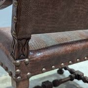 Paire de fauteuils louis XIII 19ieme