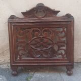 Fronton en bois