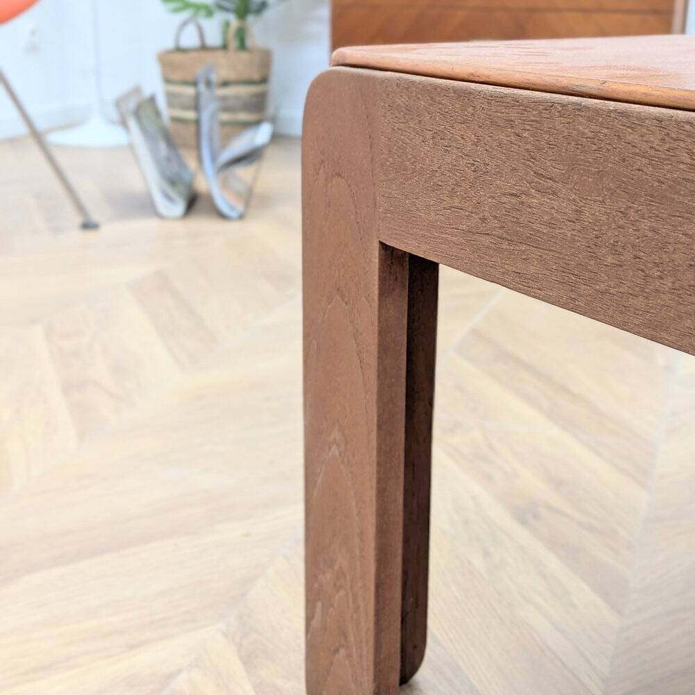 Niels Eilersen teak coffee table, Danish 1970s.