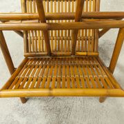 Porte revue en bambou pliable 1960