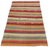Turkish kilim rug,242x160 cm,myk-1575.