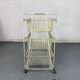 Vintage vegetable locker 3 baskets on wheels