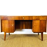 Vintage Scandinavian walnut desk