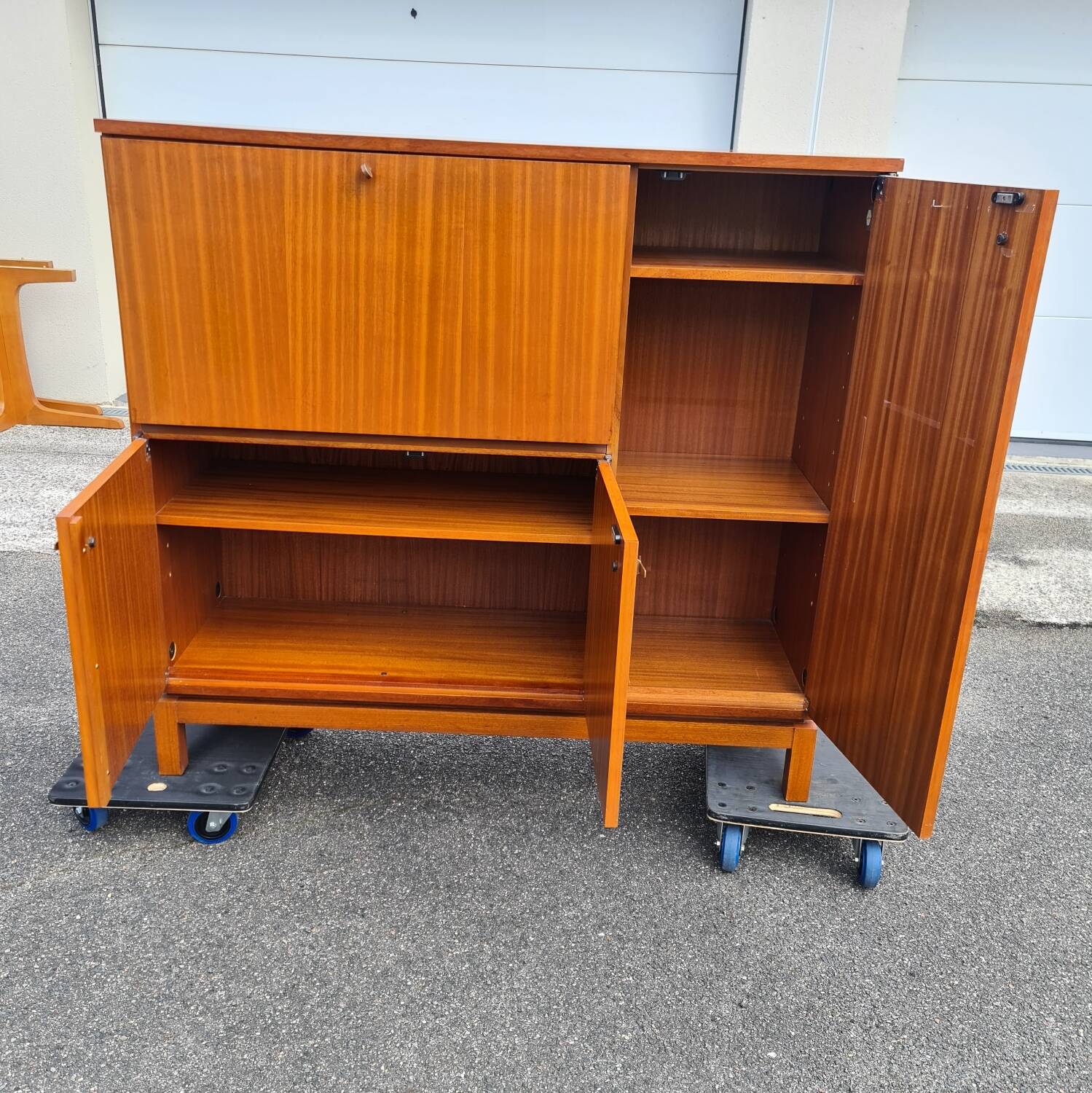 Storage unit, living buffet, secretary Marcel Gascoing