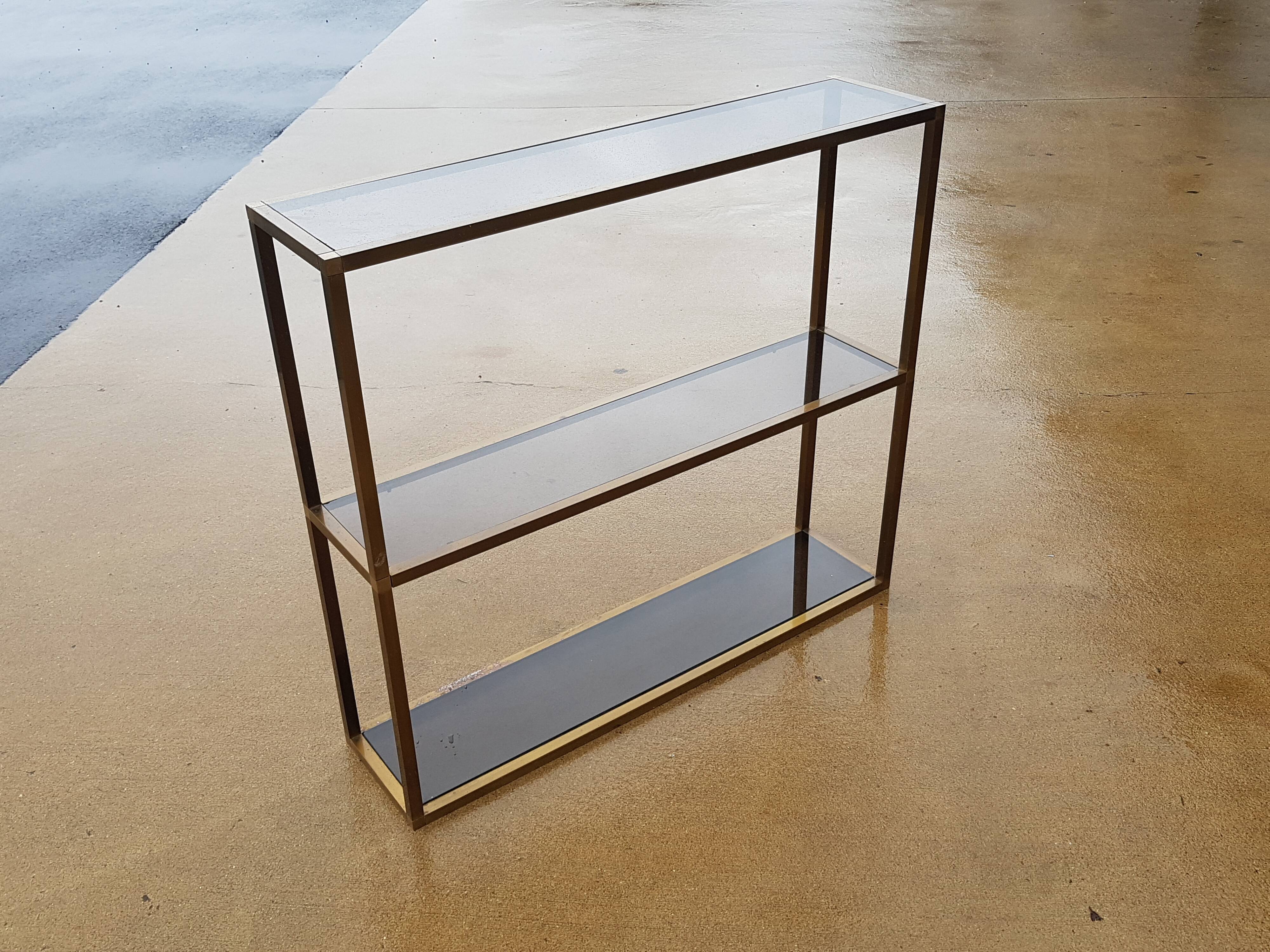 Vintage metal shelf 1990
