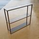 Vintage metal shelf 1990