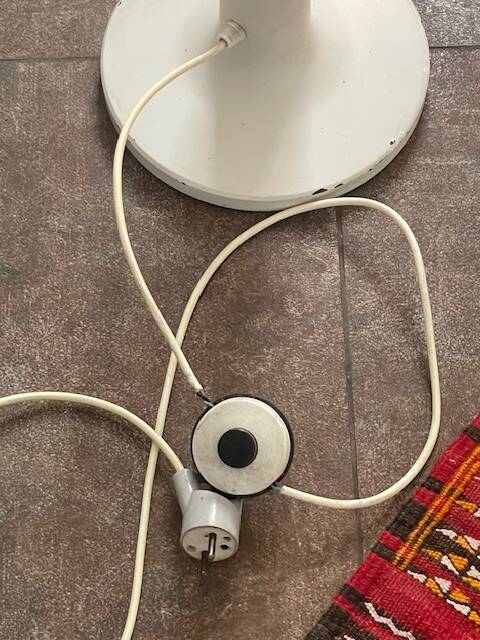 vintage 5-light floor lamp