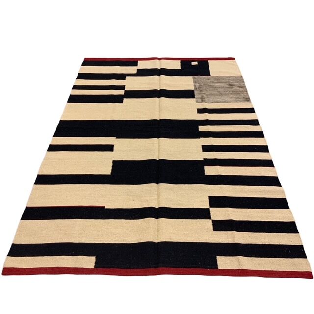 Contemporary kilim carpet 242x169cm