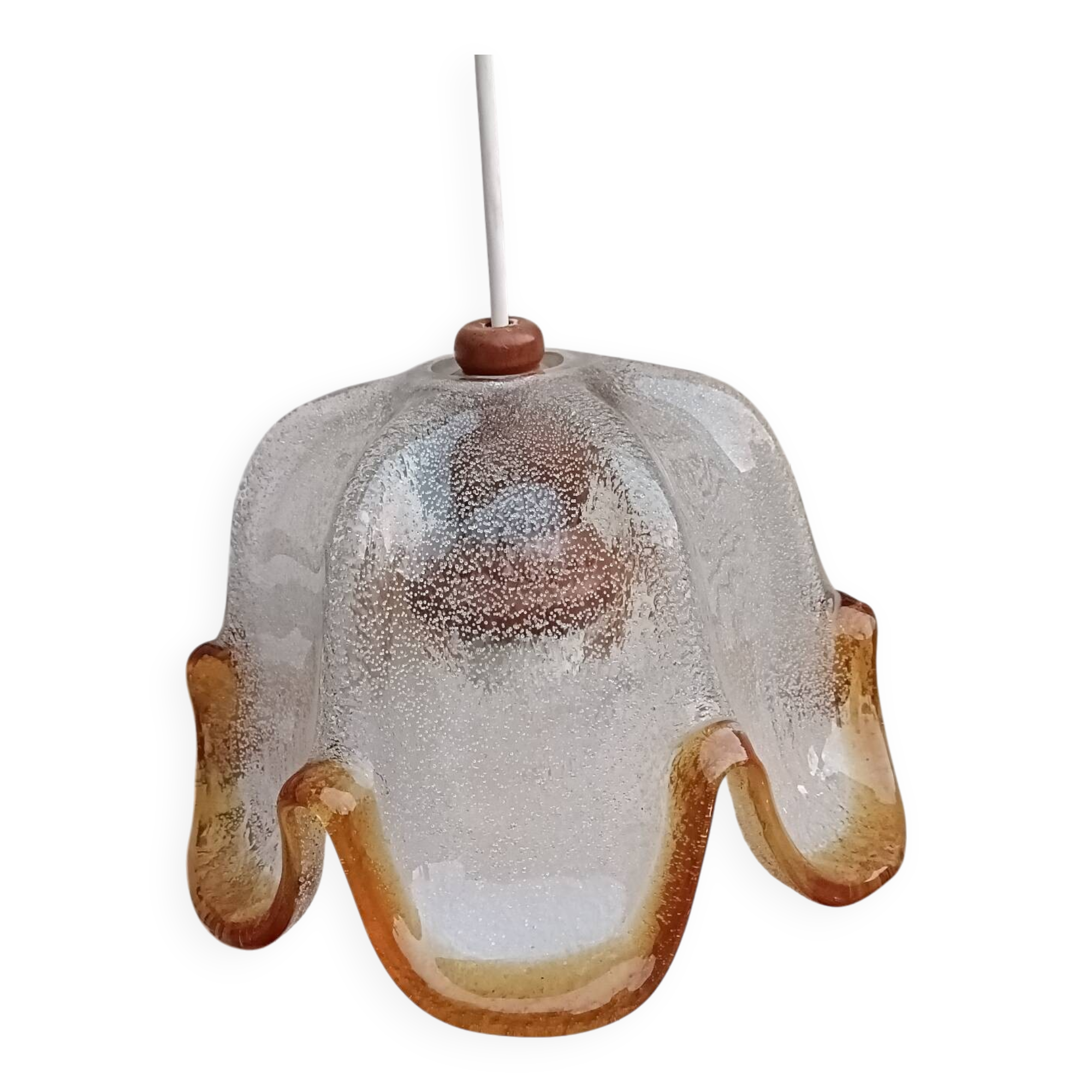 Suspension verre soufflé de Murano, 50'