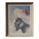 Painting signed Gaspard de Mouko, painting on canvas orientalist portrait 30's