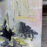 Antique bouquet of flowers painting