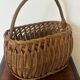 Vintage 1950s wicker basket