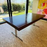 Vintage mahogany veneered desk