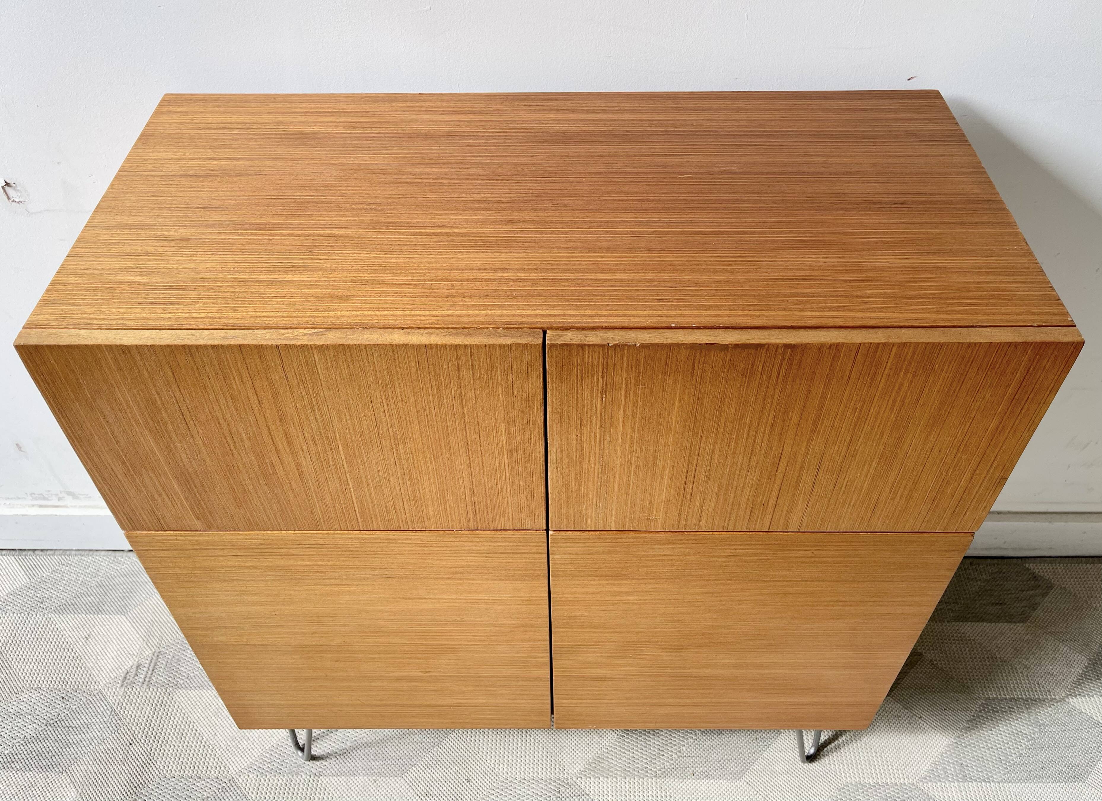 Vintage teak cabinet sideboard