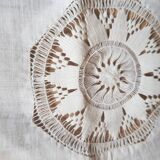 Hand embroidered tablecloth