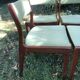 Chaises danoises scandinaves teck Uldum Möbelfabrik années 60