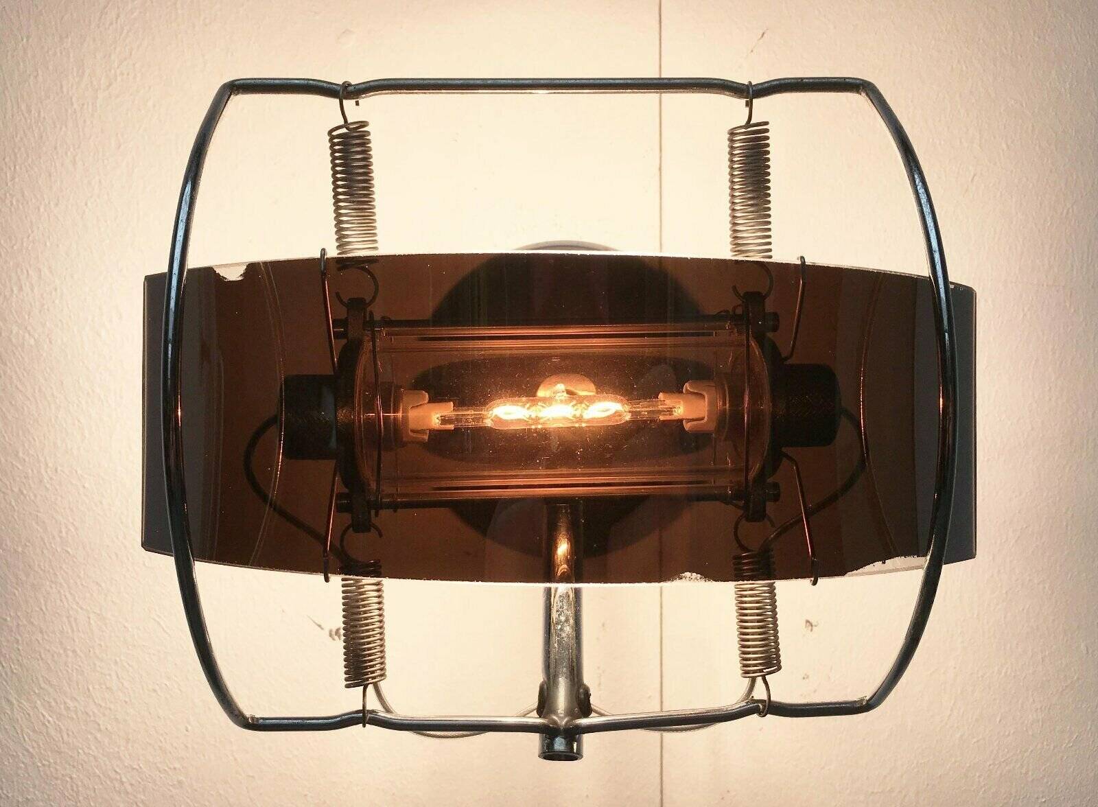Postmodern wall lamp Warrior by Emanuele Ricci for Sidecar Artemide, 1980s.