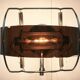 Postmodern wall lamp Warrior by Emanuele Ricci for Sidecar Artemide, 1980s.
