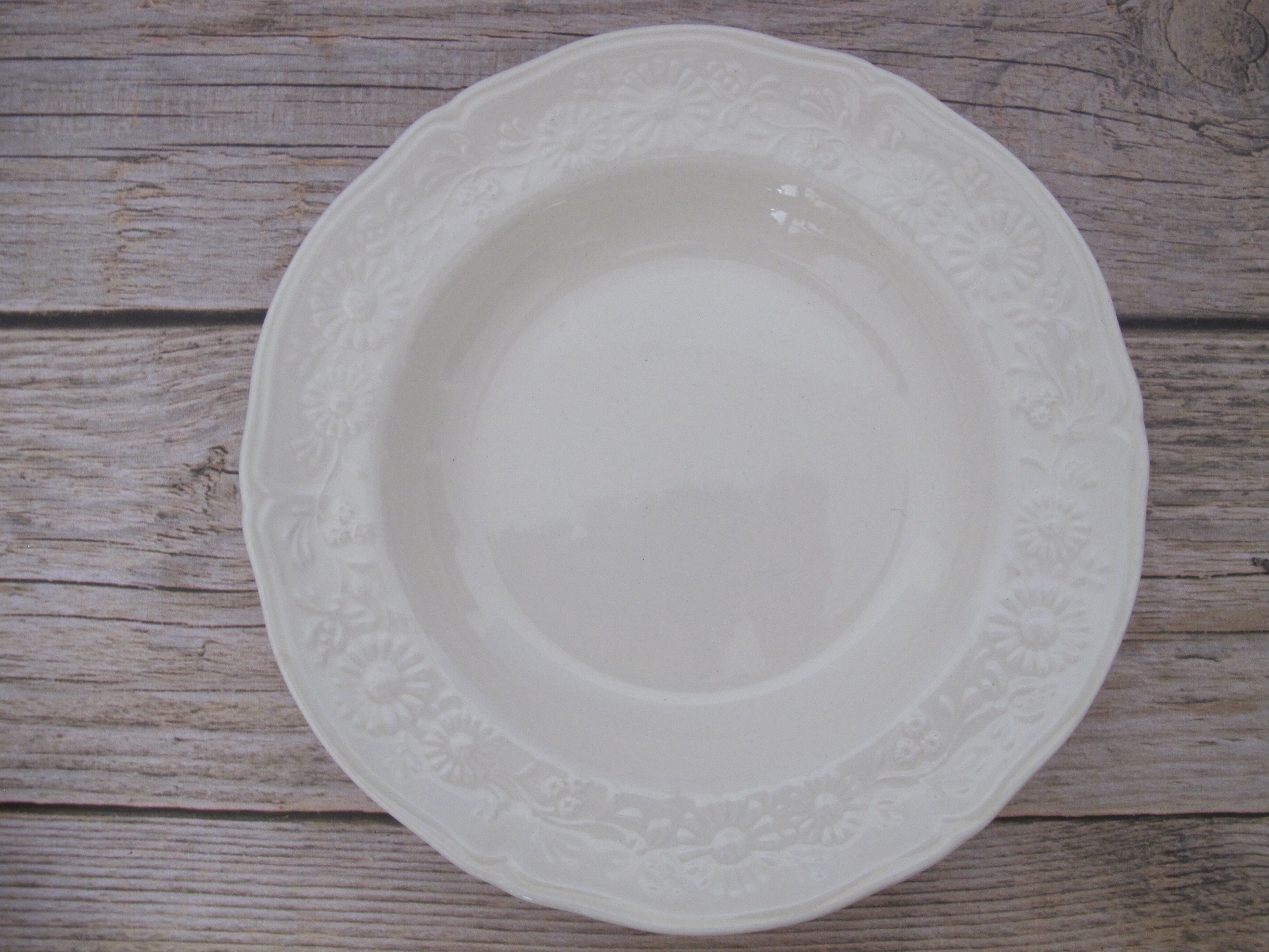 Lot 6 assiettes Gien Pont aux Choux
